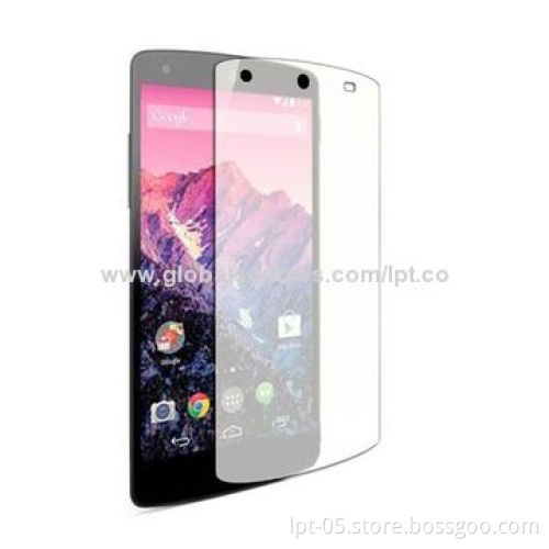 Free Sample Anti-Explosion Tempered Glass Screen Protector Film for LG Google Nexus 5 Black